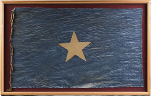 The Burnet Banner Texas national standard designed in 1836.