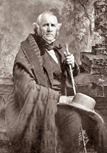 Commander of the Texian Army Sam Houston.